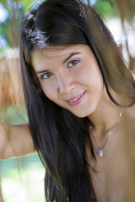 Beautiful teen girl Lady Dee fucks a wrinkly old man in the backyard 74560751