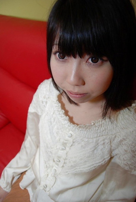 Nasty small tit Hiroko gets her pussy fingered and masturbated 86799321
